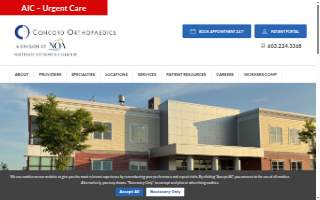 Concord Orthopaedics - Londonderry website