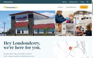 ConvenientMD Urgent Care of Londonderry website