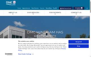 DMC Primary Care at Londonderry website