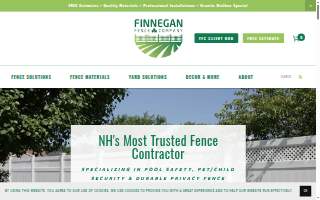 Finnegan Fence Company website