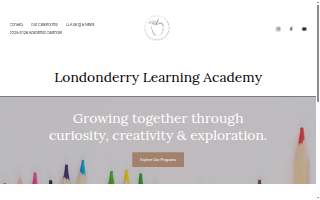 Londonderry Learning Academy website