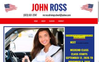Mr. Ross' Driving School website