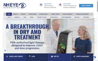 NH Eye Associates - Manchester of Goffstown website
