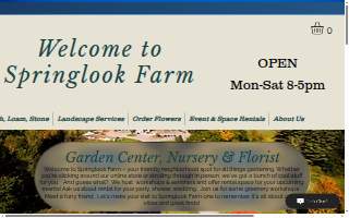 Springlook Farm Garden Center, Nursery, Florist of Londonderry website