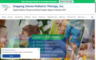 Stepping Stones Pediatric Therapy, Inc website