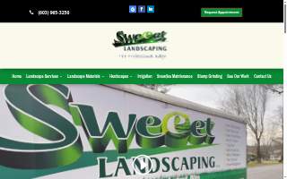 Sweeet Landscaping website