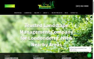 Trimmers Landscaping, Inc. website