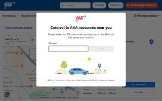 AAA Manchester Insurance and Member Services website