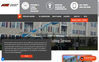 Acme Pressure Washing LLC of Milford website