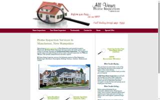 All Views Home Inspection of Manchester website