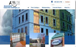 Associated Concrete Coatings website