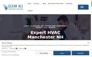 Cooling & Heating website