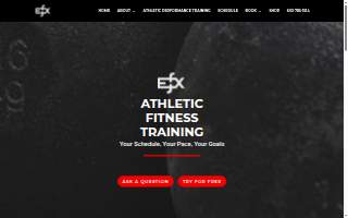 EFX Fitness website