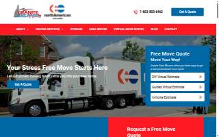 Granite State Movers website