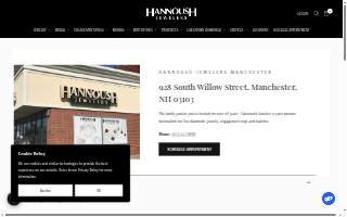 Hannoush Jewelers website