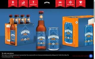 Harpoon Brewery - Queen City Center website
