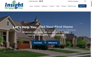 Insight Mortgage Corp. of Manchester website