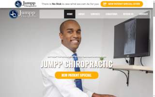 Jumpp Chiropractic website