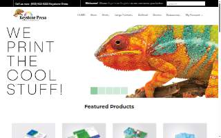 Keystone Press Commercial printer website