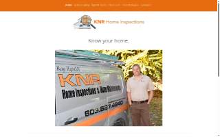 KNR Home Inspections website