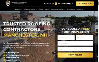 Lionshield Roofing Company website