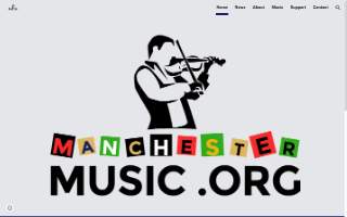 Manchester Community Music School website