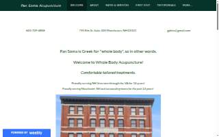 Pan Soma Acupuncture website