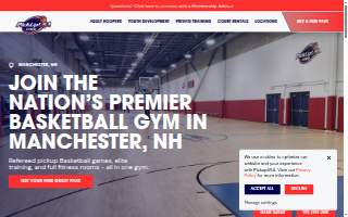 PickUp USA Fitness Manchester website