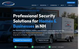 Pro Technologies-Safety Security & Comfort, LLC of Manchester website
