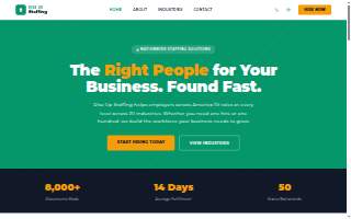 Rise Up Staffing, Inc. website