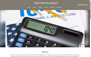 Rodger W Wolf & Co., PC website