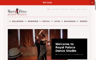Royal Palace Dance Studio, LLC website