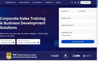 Sandler Training, Manchester New Hampshire website