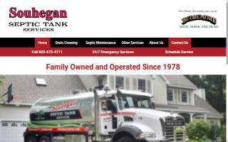Souhegan Septic Tank Services LLC of Manchester website