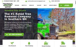 Technical Tree Service LLC of Manchester website