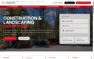 Under One Roof Construction website