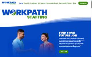 WorkPath Staffing website