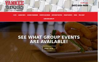 Yankee Lanes website