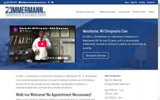 Zimmermann Chiropractic & Wellness, LLC website