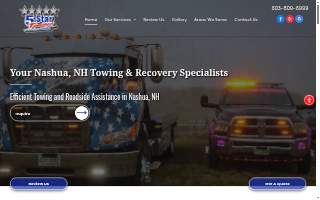 5 Star Towing LLC website