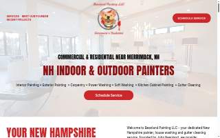 Beanland Painting LLC website