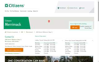 Citizens of Merrimack website