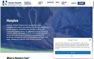 Community Hospice House website