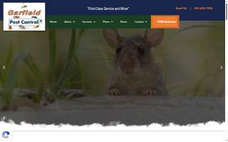 Garfield Pest Control website