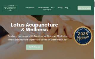 Lotus Acupuncture and Wellness website