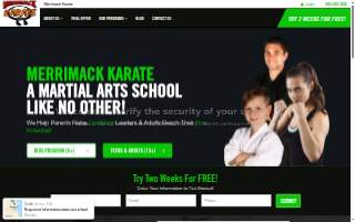 Merrimack Karate Studio website