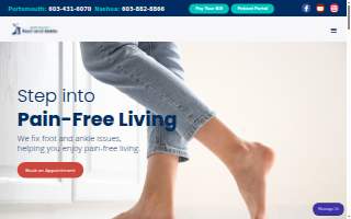 Northeast Foot and Ankle - Nashua website