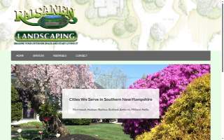Raisanen Landscaping website