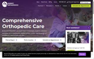 Summit Orthodontics (formerly Orthodontic Associates of New England) website