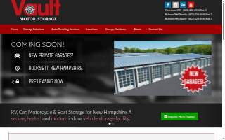 Vault Motor Storage website